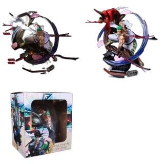 One Piece GK Tiantong Snakeman Luffy 4th gear hand to do ขนาดใหญ่ Wano country Zoro ของขวัญเครื่องประดับขนาดใหญ่