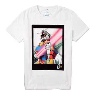 🔥 กันดั้ม เสื้อยืดลายการ์ตูนลิขสิทธิ์ Gundam T-shirt No.002 🔥