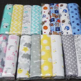 🎉พร้อมส่ง🎉 ผ้าห่อตัวเด็ก 4 ผืน Blanket cotton 100%