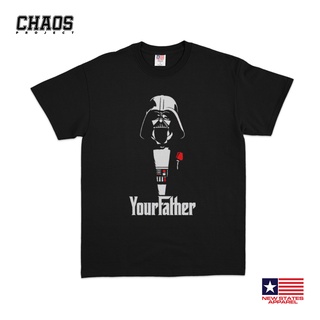 เสื้อยืดโอเวอร์ไซส์Star Wars Your Vader | เสื้อยืด พิมพ์ลายภาพยนตร์S-4XL