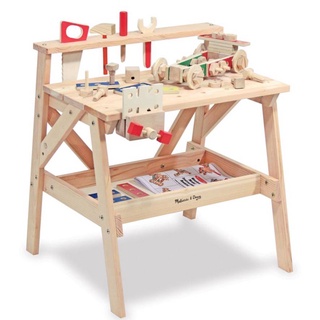 Melissa &amp; Doug  Wooden Project Workbench ชุดแท่นประดิษฐ์ รุ่นก่อสร้าง