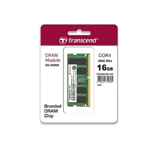 Transcend RAM-Memory DDR4-2666 SO-DIMM 16GB :Premium Grade TS2666HSB-16G  รับประกันตลอดอายุการใช้งาน (ออกใบกำกับภาษีได้)