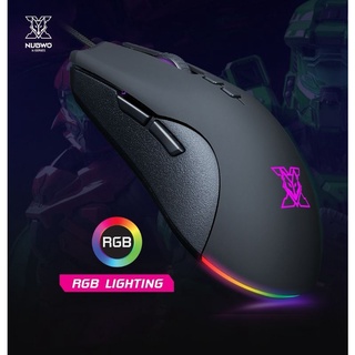 ลด 💥💯 #ของแท้ เมาส์เกมมิ่ง Nubwo X56 MOUSE GAMING Spectre Ergonomic Gaming Mouse รับประกัน 1 ปี ปกติ 490.-