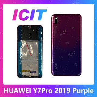 Huawei Y7 Pro 2019/Y7 2019 อะไหล่บอดี้ เคสกลางพร้อมฝาหลัง Body For Huawei y7pro 2019/y7 2019 ICIT 2020