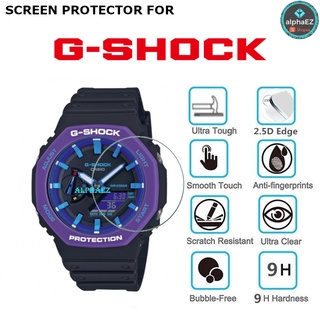 Casio G-Shock GA-2100THS-1A Casioak TMJ Series 9H ฝาครอบป้องกันหน้าจอนาฬิกา GA2100 กระจกนิรภัยกันรอยขีดข่วน