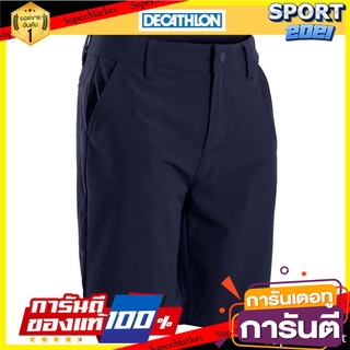 กางเกงขาสั้นเด็กสำหรับใส่ตีกอล์ฟในสภาพอากาศอบอุ่น (สีกรมท่า) Warm weather childrens golf shorts (navy blue)