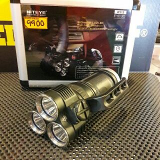 NITEYE EYE30 3xCree XM-L U2 LED 2000lm 380m by ครูแว่น frogmangear