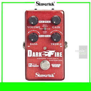 เอฟเฟคกีตาร์ Sinvertek รุ่น Dark Fire - Classic Tube Amp Tone