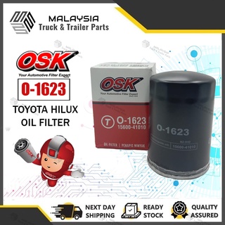 Osk O-1623 ไส้กรองน้ํามันเครื่อง DYNA สําหรับ TOYOTA HILUX LN106 LN166 (15600-41010)