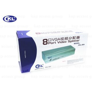 CKL BOX VGA SPLITTER 8 Port (เข้า 1 ออก 8จอ)