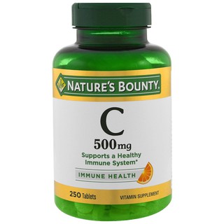 Natures Bounty, Vitamin C, 500 mg, 250 Tablets