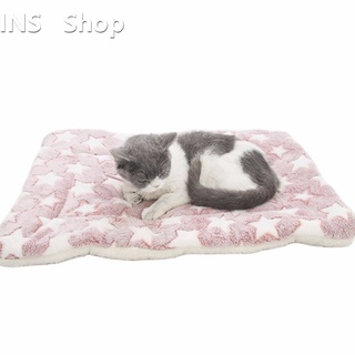 เบาะปูนอนสัตว์เลี้ยง ผ้าห่มแมวและสุนัขน่ารัก ที่นอนสัตว์เลี้ยง  Pet Blanket Bed