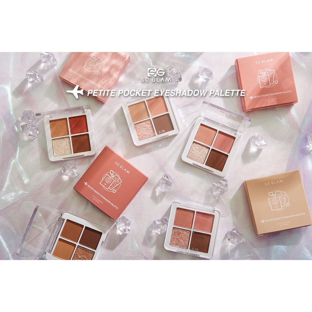 So Glam باليت ظلال Petite Pocket ‏02 Golden Gate — صورة 8