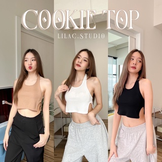 เสื้อคล้องคอ เว้าเอว เว้าหลัง LILAC.STUDIO 🍪 LL06 - Cookie Top