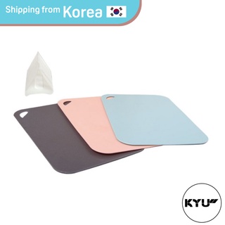 [SABBAT KOREA] Baby Food Cutting Board 3p With Slim Stand | Sugarcane Cutting Board | Safe Chopping Board for Baby Food Cooking