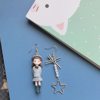 สินค้าใหม่!! ต่างหู เด็กนักเรียน📕Scool Girl Earring