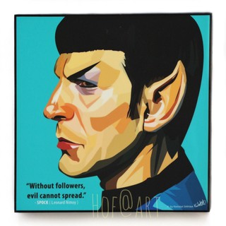 Spock #1 สป็อค Star Trek สตาร์เทรค สงครามพิฆาตจักรวาล รูปภาพ​ติดผนัง pop art กรอบรูป แต่งบ้าน ของขวัญ โปสเตอร์ รูปภาพ