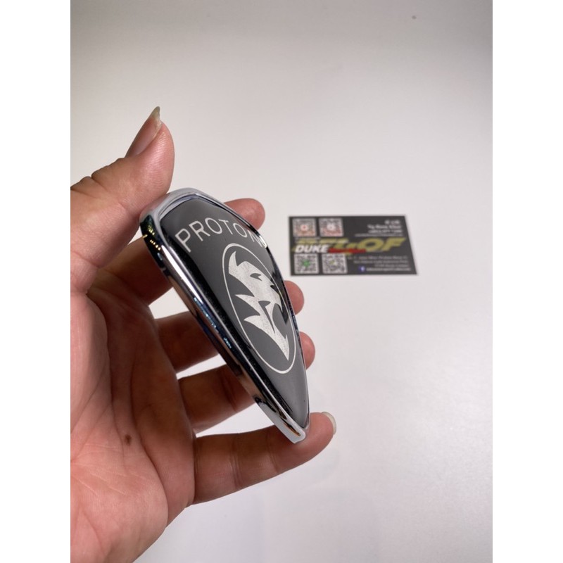 1A Proton โลโก้สัญลักษณ์ Waja Saga BLM FLX Satria Neo Exora CPS Savvy 2D Badge Harimau Tiger Fornt Bonnet Grill & โลโก้ด้านหลัง ราคา ถูกที่สุด ดีลบีเคเค แกลเลอรีภาพที่ 5