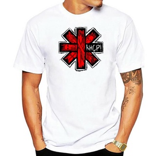 เสื้อยืดผ้าฝ้ายพิมพ์ลายแฟชั่น Rhcp เสื้อยืด สีแดง สําหรับผู้ชาย