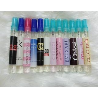 น้ำหอมขนาด 10ml ( ขวดฝาสี  ) พร้อมส่ง 74 กลิ่น