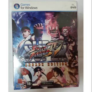 เกม​ PC​ Street fighter IV​ แผ่นลิขสิทธิ์แท้ สินค้ามือ1