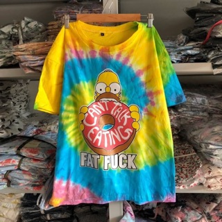 เสื้อมัดย้อมสีรุ้ง กำลังฮอตเลยจ้าา มี4ลาย