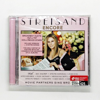 CD เพลง Barbra Streisand – Encore (Movie Partners Sing Broadway) (Deluxe 14 เพลง)