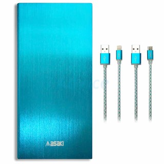 POWER BANK 10000 mAh ASAKI (A-B439) Blue