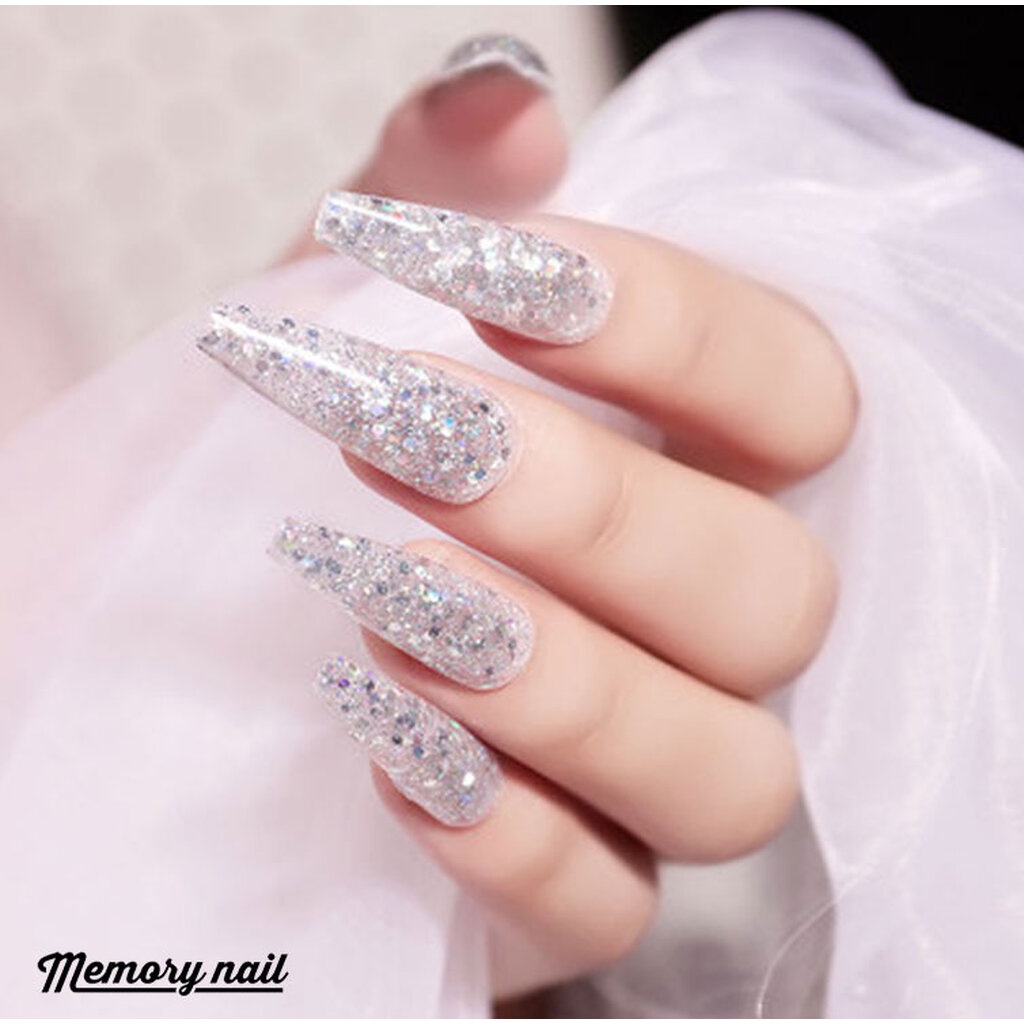 (MCR-V3) ชุดต่อเล็บ Poly Gel รุ่นกากเพชร ทั้งเซต ยกชุด พร้อม ทำเล็บโพลีเจลได้เลย เซตโพลี่เจล polygel รุ่นกลิตเตอร์ Gl… ราคา ถูกที่สุด ดีลบีเคเค แกลเลอรีภาพที่ 3