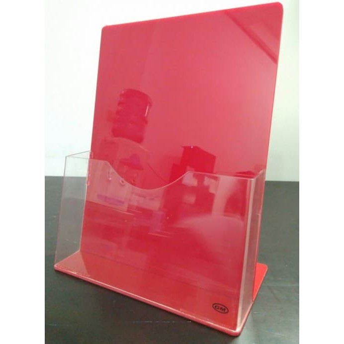 GM ACRYLIC FOLDER DISPLAY BROCCURE HOLDER / 1 TIER, 2 TIER, 3 TIER