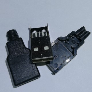 Connector USB ตัวผู้-ตัวเมีย Micro USB สำหรับต่อสาย