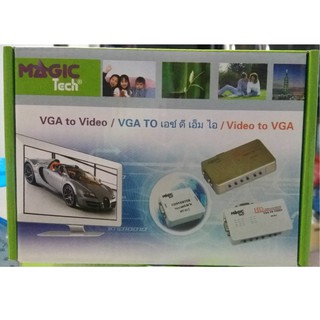 Converter VGA TO HDMI AUDIO Magictech (MT012)