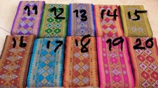 สไบ69บาทสวยๆทักลายได้เลย สไบลาว น่ารัก สวย สง่า สวย