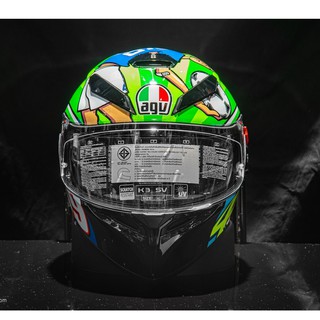 หมวกกันน็อค AGV K3SV ROSSI MUGELLO 2017