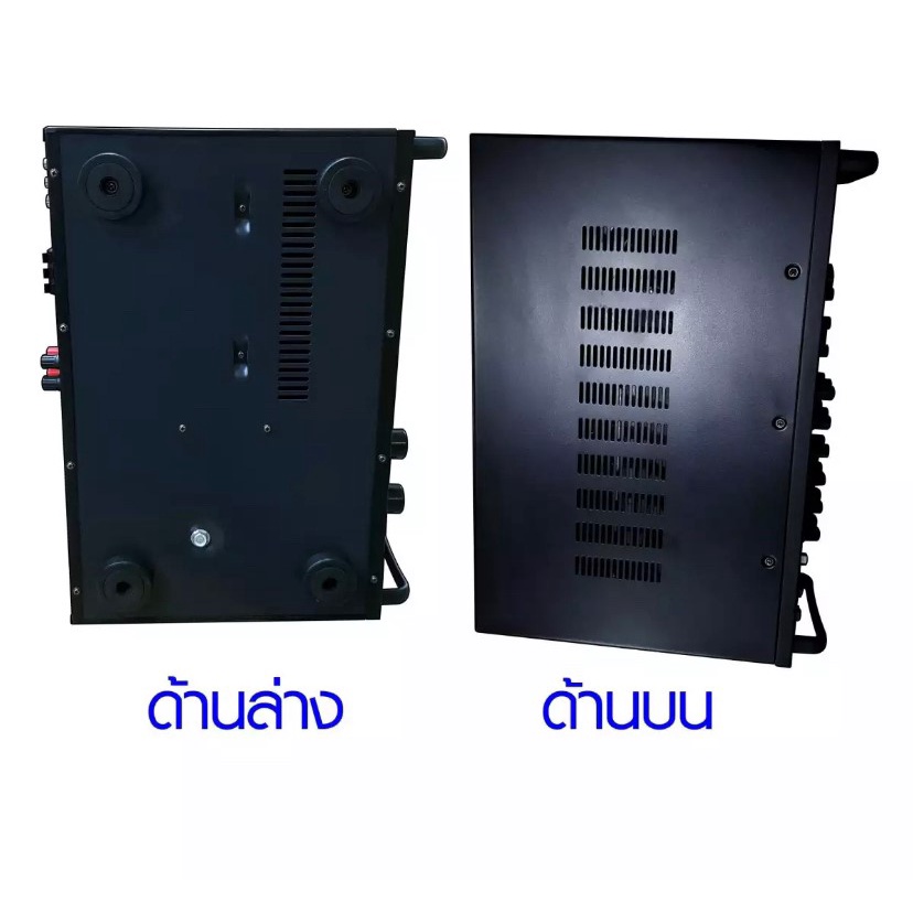 ชุดเครื่องขยายเสียงพร้อมลำโพง ตู้ลำโพงแขวน ลำโพงติดผนัง ร้านอาหาร ห้องคาราโอเกะ ประชาสัมพันธ์ ห้องประชุม SK-777+SERN-65B