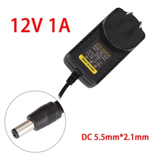 ❤MA-NEW❤AC to DC 5.5mm*2.1mm 5.5mm*2.5mm 12V 1A Switching Power Supply Adapter