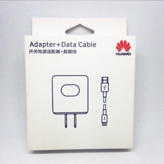 Adapter huawei พร้อมสาย Micro usb ใช้ได้กับรุ่นที่ใช้สาย micro usb เช่นรุ่นY3,Y5,Y6,Y7,Y7pro,Y9,GR52017,Nova2i