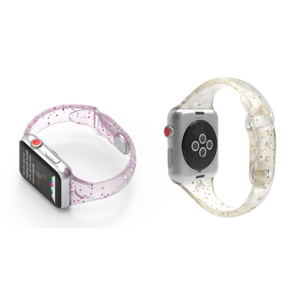 🔥ลดเพิ่ม 60 ใส่โค้ด MT30HCSEUL🔥สาย Apple Watch Silicone แบบสั้น 38/40 และ 42/44 mm. ใช้ได้ทุก Series