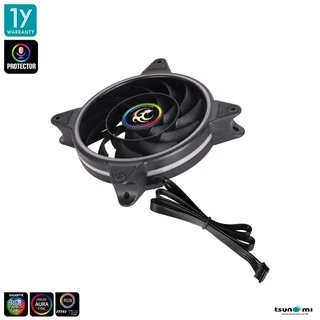พัดลมระบายความร้อนTsunami Protector 1250 Cooling Fan *1 (Additional Package) ARGB Ready 12CM รับประกันสินค้า 1 ปี