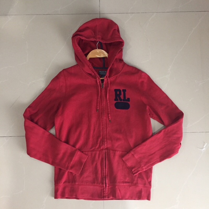 POLO JEANS COMPANY ไซส์ L/G สีแดง (มีตำหนิ3รูปสุดท้ายค่ะ)งานมือสอง