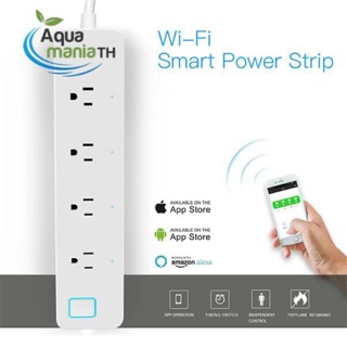 WIFi Smart Timer ปลั๊กไฟอัฉริยะ ตั้งค่าผ่านมือถือ [สินค้ารับประกัน 6 เดือน]