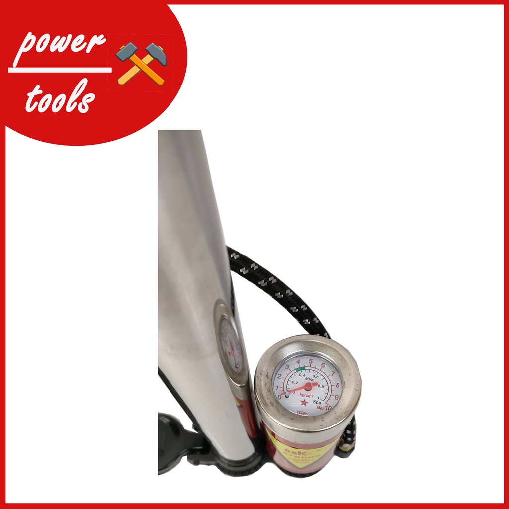 ที่สูบลมจักรยาน มีเกจวัด/ไม่มีเกจ์วัด(wind gauge) ราคาถูกที่สุด - รูปที่ 5