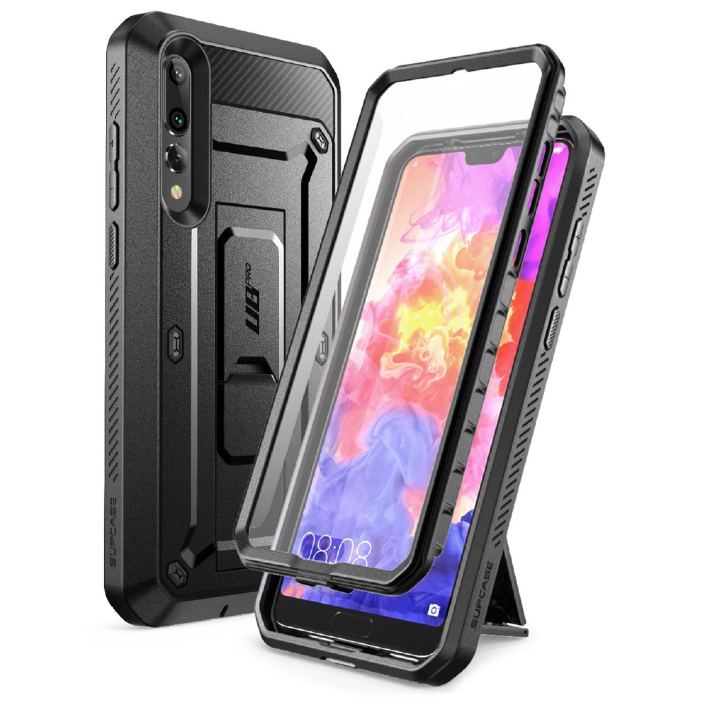 SUPCASE ที่ทนทานทั้งตัว สำหรับ หัวเว่ย P20 Pro PC ที่แข็งแกร่ง &เครื่องกันชน TPU พร้อมอุปกรณ์ป้องกันหน้าจอ