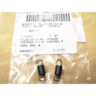 #0170 Torsion Spring for STAHL (ZD.201-382-01-00) อะไหล่เครื่องพับกระดาษ อะไหล่เครื่องพิมพ์