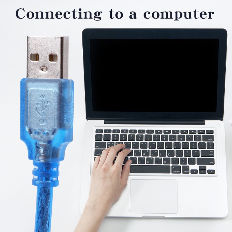 สายเคเบิลต่อขยาย USB 2.0 ตัวผู้ เป็นตัวเมีย 0.3 1 3 เมตร รูปที่ 2