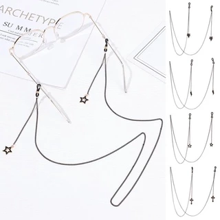 Gossip แว่นตาโซ่ผู้หญิงผู้ชายแว่นตา Braid Lanyard แว่นตา Retainer สายคล้อง