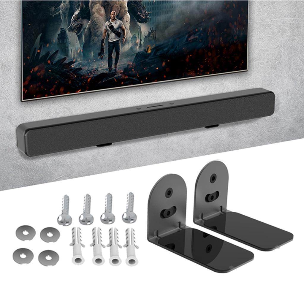 Sportlink Universal Sound Bar Wall Mount Bracket สําหรับ Samsung/LG/TCL/Vizio/Polk Audio/Klipsch/JBL