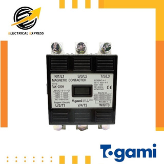 ***Japan Quality *** แมกเนติกคอนแทคเตอร์ (Magnetic Contactor) แบรนด์โตกามิ (Togami) รุ่น PAK220H ของญี่ปุ่นแท้