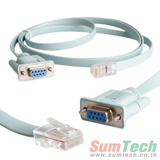 สินค้าพร้อมส่งในไทย 🔥 RJ45 Cat5e CAT6 to RS232 DB9 (CB-DB9F-RJ45) (ไม่รวม V.A.T)