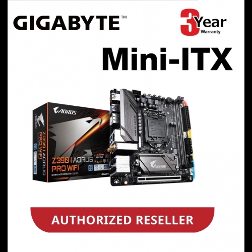 GIGABYTE Z390 I AUROS PRO WIFI SOCKET 1151 ITX MOTHERBOARD